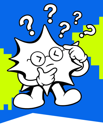 Loans NG mascot pointing at a glossary card